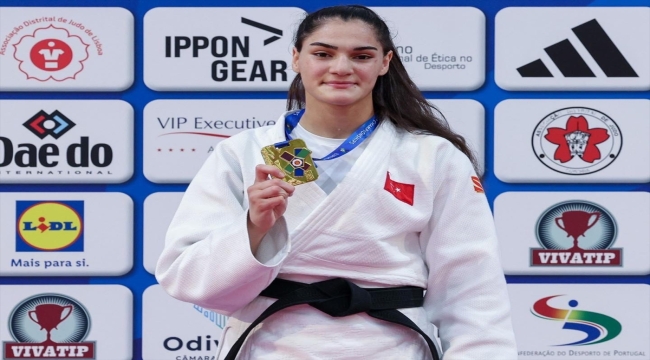 Sinem Oruç, Ümitler Avrupa Judo Şampiyonası'nda altın madalya kazandı