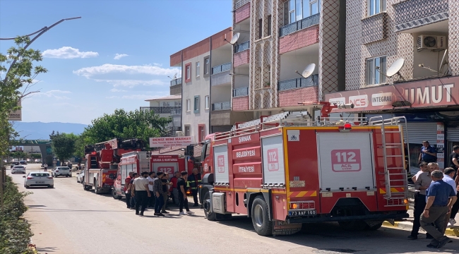 Şırnak'ta mağazada çıkan yangın söndürüldü