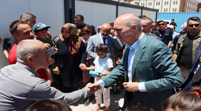 TBMM Başkanı Kurtulmuş, Adıyaman'da ziyaretlerde bulundu