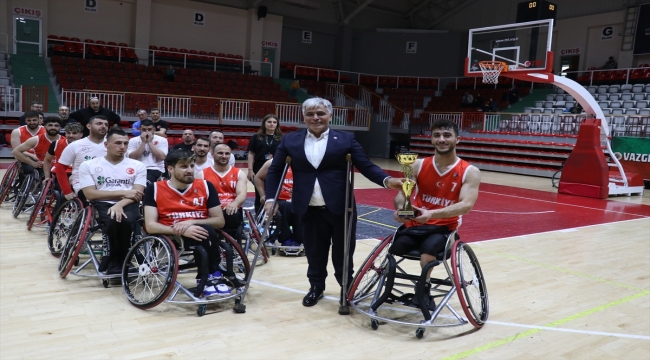 Tekerlekli Sandalye Basketbol Kıtalararası Kupası'nda Türkiye şampiyon oldu 