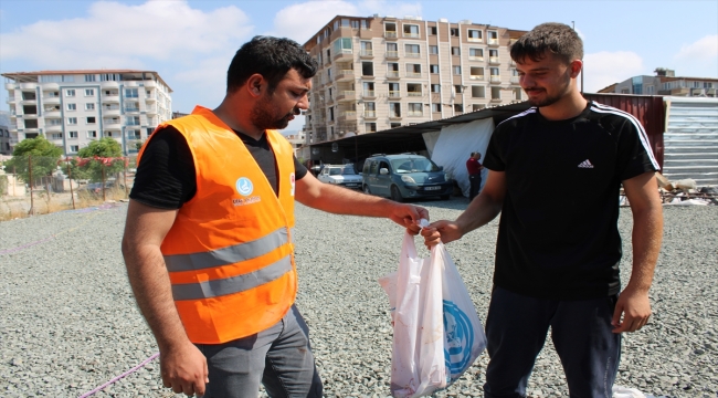 Ülkü Ocakları Hatay'da depremzedeler için 300 kurban kesti