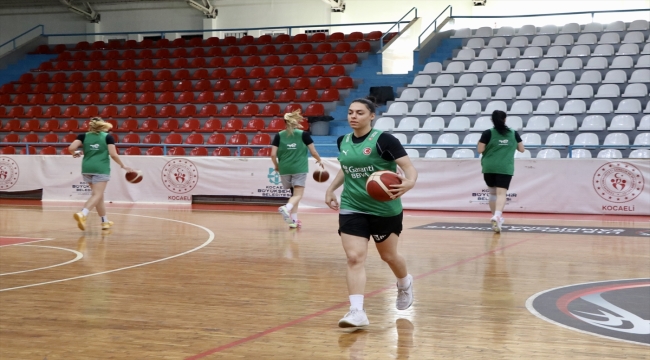 20 Yaş Altı Basketbol Kız Milli Takımı, Avrupa Şampiyonası hazırlıklarını sürdürüyor 