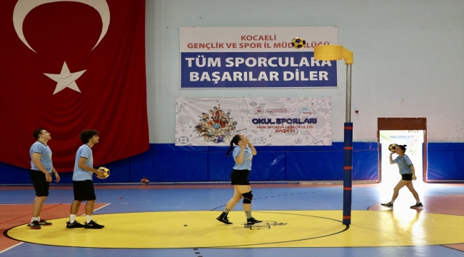 2023 Türkiye Korfbol Ligi müsabakaları Kocaeli'de sürüyor