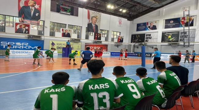 ANALİG Voleybol çeyrek final müsabakaları Şırnak'ta sona erdi