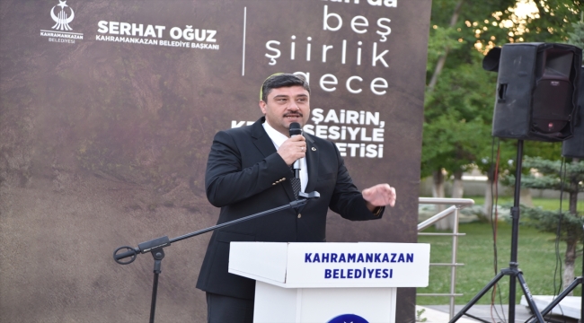 "Beş Şiirlik Kitap", Kahramankazan'da tanıtıldı