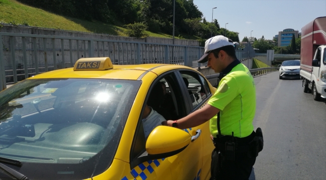 Beşiktaş'ta dron destekli trafik denetimi yapıldı