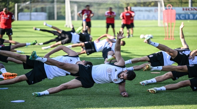 Beşiktaş yeni sezon hazırlıklarını sürdürdü