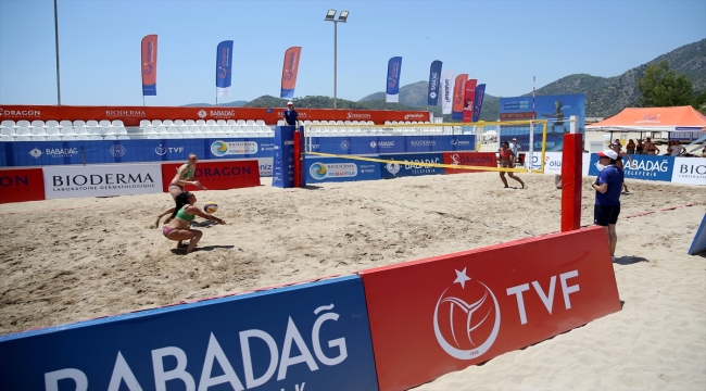 Bioderma Pro Beach Tour TVF Plaj Voleybolu Türkiye Serisi 3. etabı, Muğla'da başladı