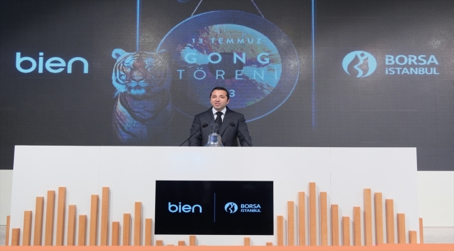 Borsa İstanbul'da gong Bien için çaldı