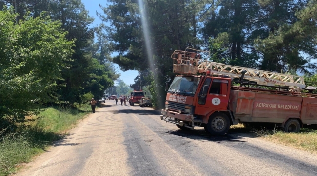 Denizli'de ormanlık alandaki yangın kontrol altına alındı