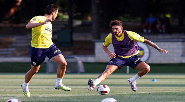 Fenerbahçe, Zimbru maçının hazırlıklarına devam etti