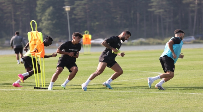 Hatayspor yeni sezon hazırlıklarını Düzce'de sürdürdü