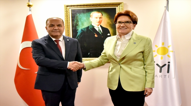 İYİ Parti Genel Başkanı Akşener, Anavatan Partisi Genel Başkanı Çelebi ile bir araya geldi