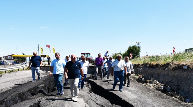 İYİ Partili Usta Samsun'da incelemelerde bulundu