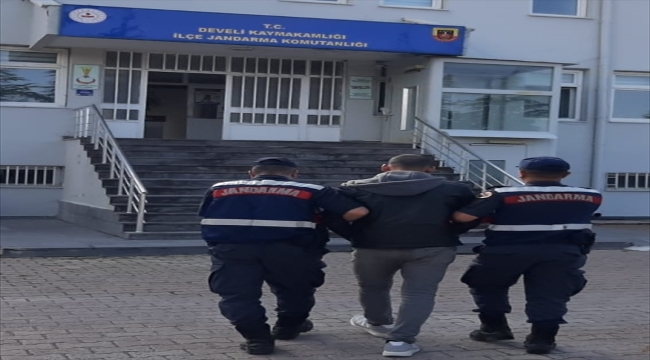 Kayseri'de terör örgütü DEAŞ şüphelisi yakalandı