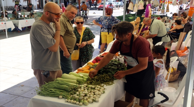 Muğla'da Slow Food Yeryüzü Pazarı kuruldu