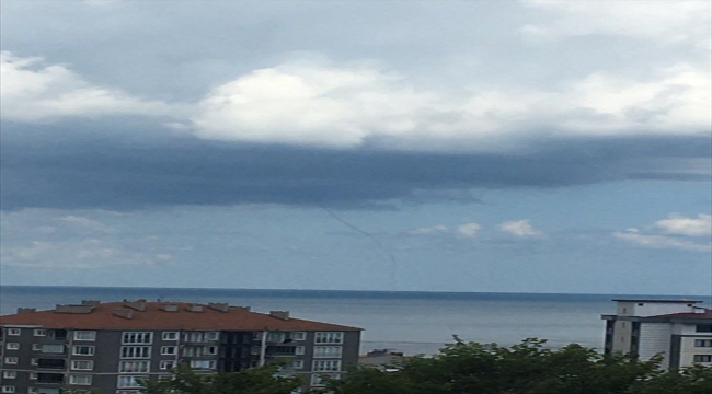 Ordu'da denizin üzerinde son birkaç günde iki kez hortum görüldü