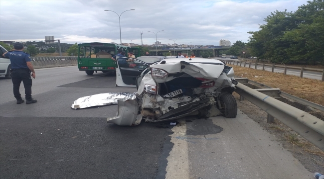 Pendik'te meydana gelen trafik kazasında 1 kişi öldü