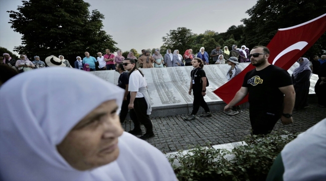 Srebrenitsa'daki ölüm yolunda "Barış Yürüyüşü" sona erdi