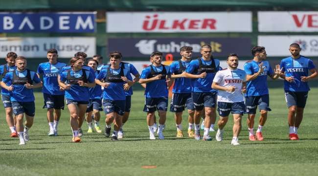 Trabzonspor'da yeni sezon hazırlıkları devam ediyor