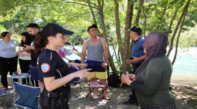 Tunceli'de orman yangınlarına karşı Munzur ve Pülümür vadilerinde denetim yapıldı