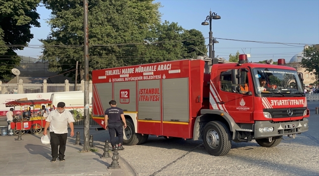 Yerebatan Sarnıcı Müzesi'nde koku nedeniyle inceleme yapıldı 