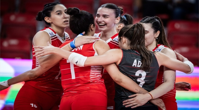 21 Yaş Altı Kadın Voleybol Milli Takımı, Dünya Şampiyonası'na galibiyetle başladı