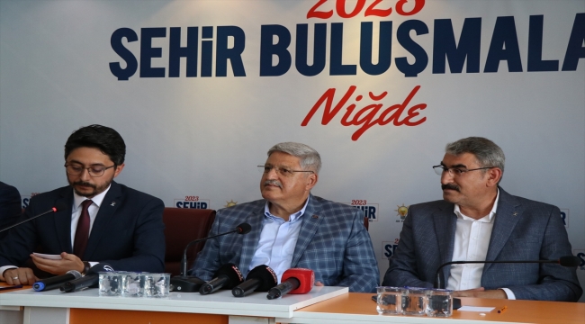 AK Parti Genel Başkan Yardımcı Vedat Demiröz, Niğde'de konuştu