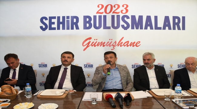 AK Parti Genel Başkan Yardımcısı Dağ, Gümüşhane'de konuştu