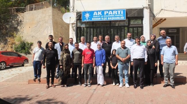 AK Parti Genel Başkan Yardımcısı Zengin, Elazığ'ın Keban ilçesinde ziyaretlerde bulundu