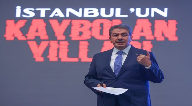 AK Parti İstanbul İl Başkanlığında "İstanbul'un Kaybolan Yılları" toplantısı yapıldı