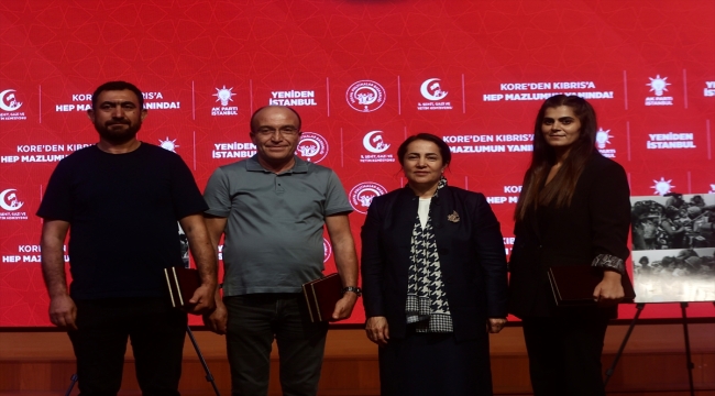 AK Parti İstanbul İl Başkanlığından Kore-Kıbrıs gazilerini anma programı