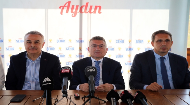 AK Parti'li Güler "Aydın'da Şehir Buluşmaları" etkinliğinde konuştu