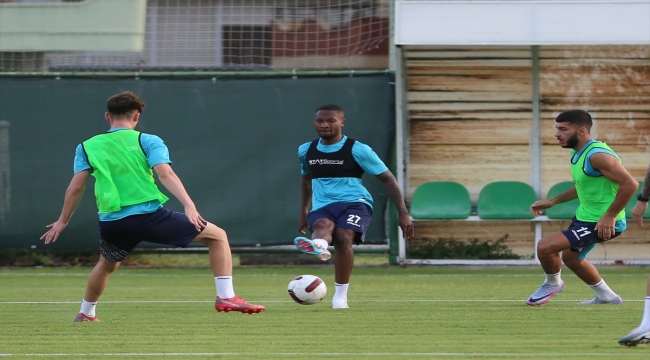 Alanyaspor'un hedefi iyi ve zevk veren futbol oynamak