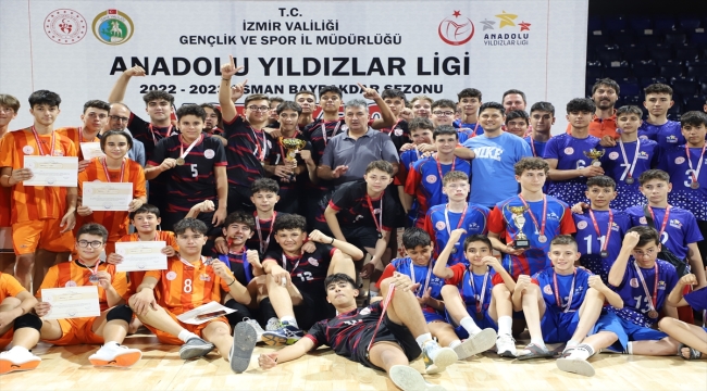 Anadolu Yıldızlar Ligi Voleybol Türkiye Birinciliği, İzmir'de tamamlandı