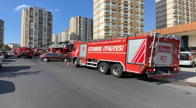 Avcılar'da iş yerinde çıkan yangın söndürüldü