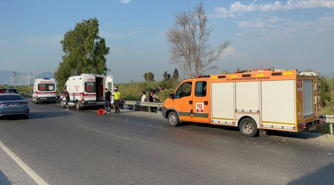 Aydın'daki trafik kazasında 6 kişi yaralandı