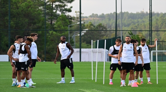 Beşiktaş, Neftçi maçının hazırlıklarını tamamladı