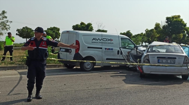 Bursa'da trafik kazasında yaşlı çift hayatını kaybetti