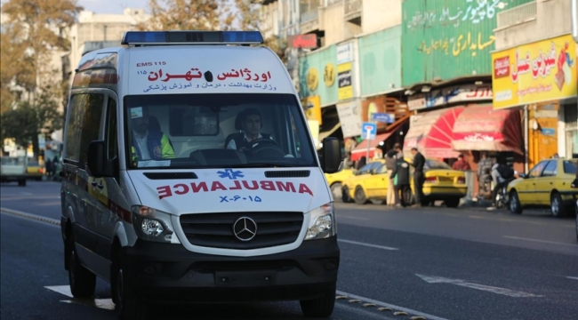 Cezaevi çevresinde çıkan yangın güvenlik alanındaki mayınları patlattı