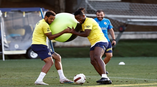 Fenerbahçe, Maribor maçı hazırlıklarına devam etti 