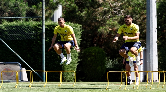 Fenerbahçe, Maribor maçının hazırlıklarını sürdürdü