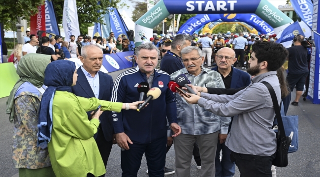 Gençlik ve Spor Bakanı Osman Aşkın Bak, Turkcell GranFondo'nun startını verdi