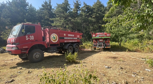 Hatay'da çıkan orman yangını kontrol altına alındı