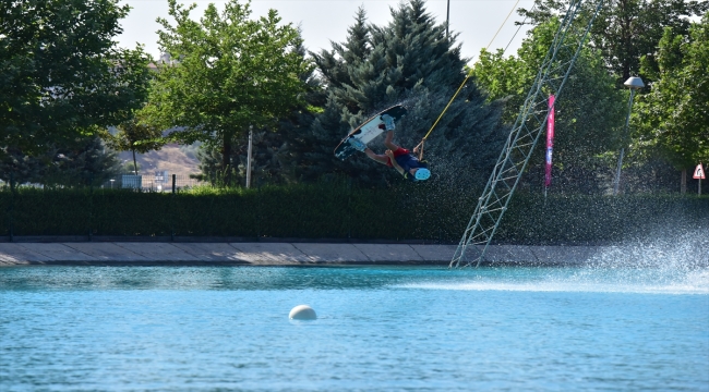 Kablolu Wakeboard Gençler ve Büyükler Türkiye Şampiyonası, Kayseri'de sona erdi