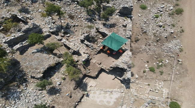 Kaunos Antik Kenti'nde yürütülen kazılarda Osmanlı dönemi izlerine rastlandı