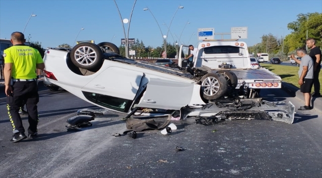 Kayseri'de trafik kazasında bir kişi yaralandı