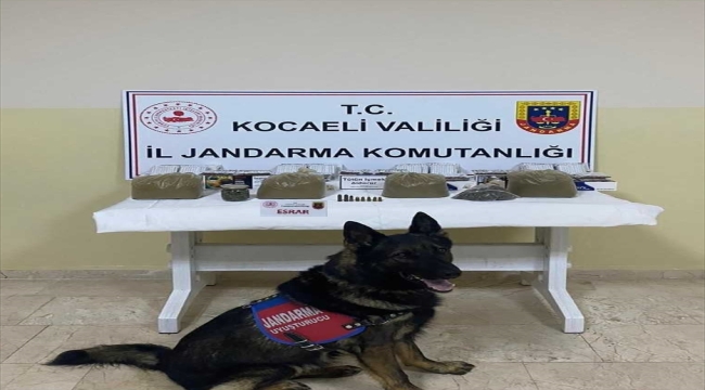 Kocaeli'de 4 kilogram esrar ele geçirildi, 2 zanlı gözaltına alındı