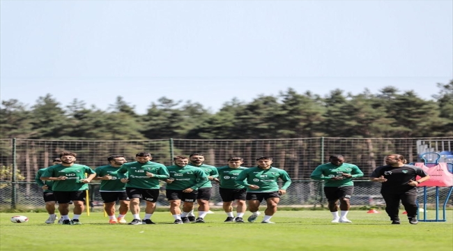 Kocaelispor, yeni sezon hazırlıklarına Düzce'de devam etti 