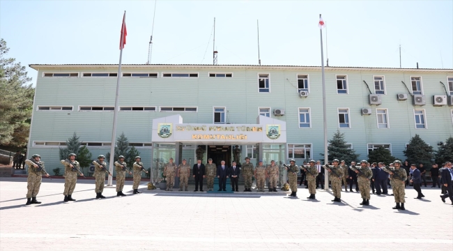 Milli Savunma Bakanı Güler'den 23. Piyade Tümen Komutanlığına ziyaret